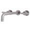 Kingston Brass Roman Tub Faucet, Brushed Nickel, Wall Mount KS8028CML - alternate 1